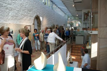 TRAUTE DILGER - STEINE - TONPLASTIKEN - BILDER