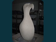 ich adler - Ton - 2012 40 cm